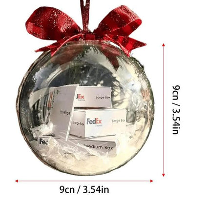 2024 Funny Christmas Tree Box & LED Ornament