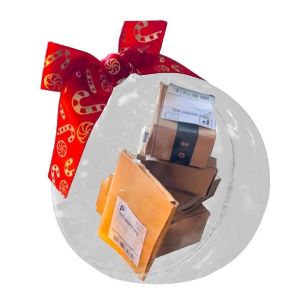 2024 Funny Christmas Tree Box & LED Ornament