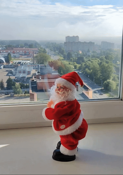 ( 🎉Early Christmas Promotion-50% OFF🎄 )Santa Claus Musical Climbing Rope - Familysplace™