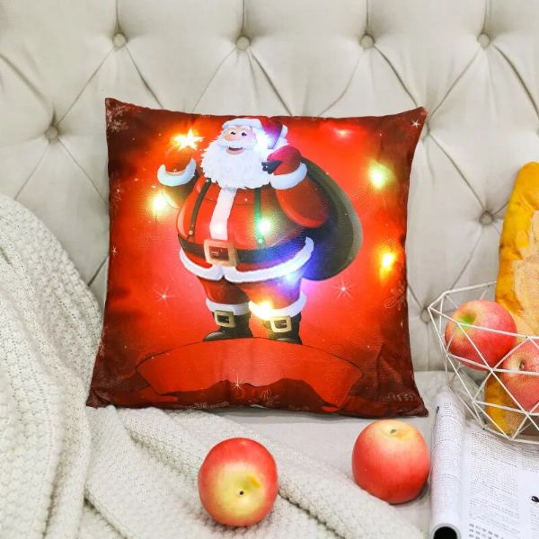 2024 Christmas LED Cushion Cover (45 cm)