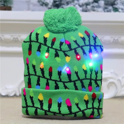 Christmas LED Beanie Knitted Cap