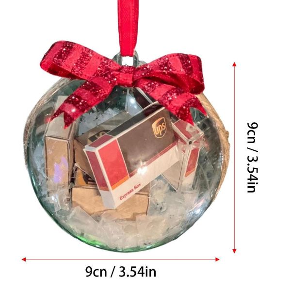2024 Funny Christmas Tree Box & LED Ornament