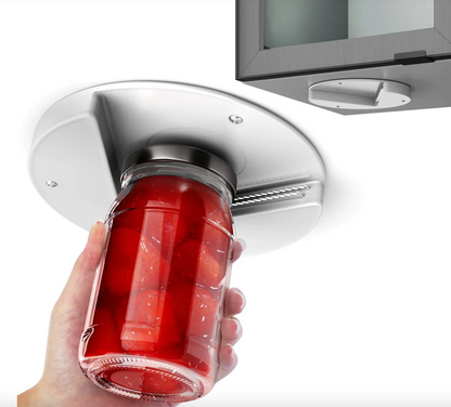 Under-Table Can Opener and Jar Opener