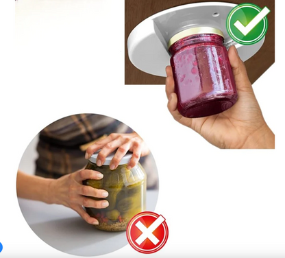 Under-Table Can Opener and Jar Opener