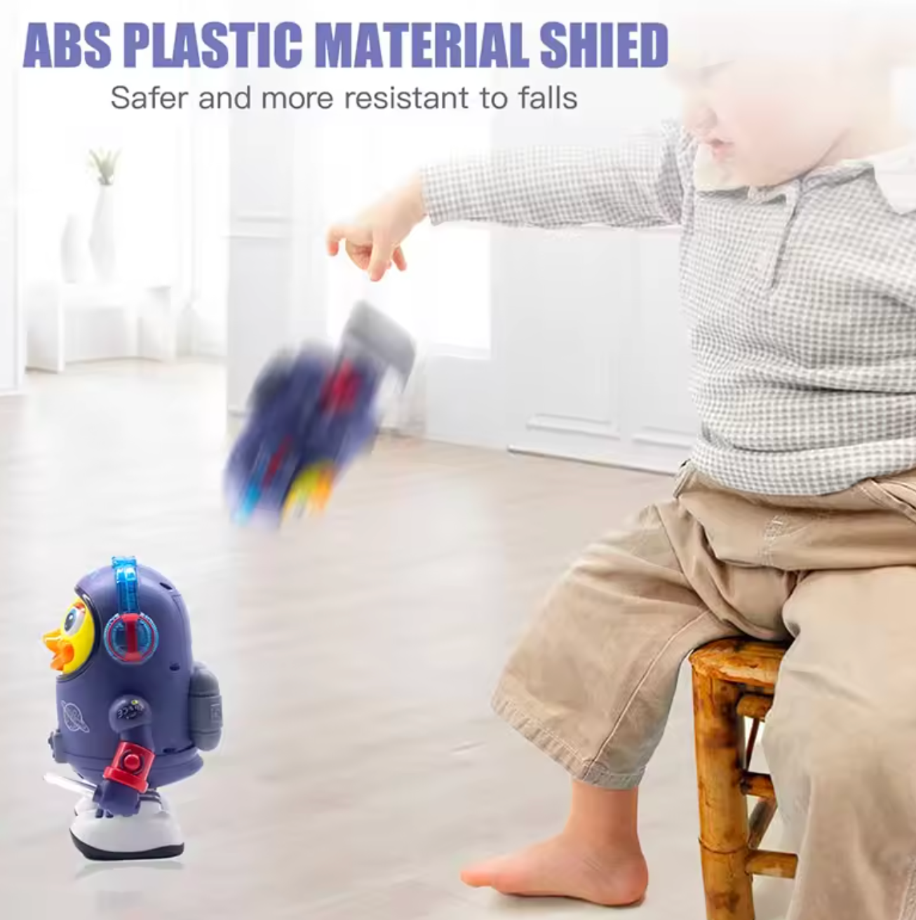 Space Duck Baby Musical Toy