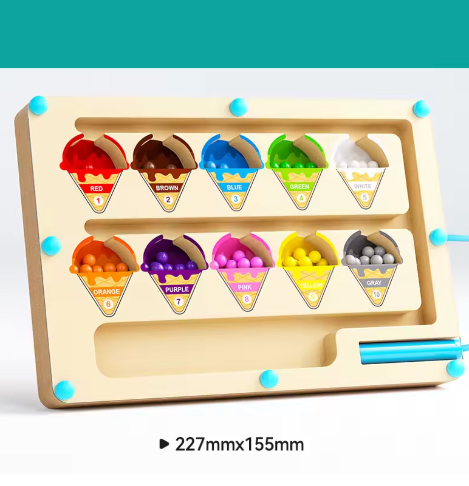 Children's Magnetic Maze - Early Education Puzzle