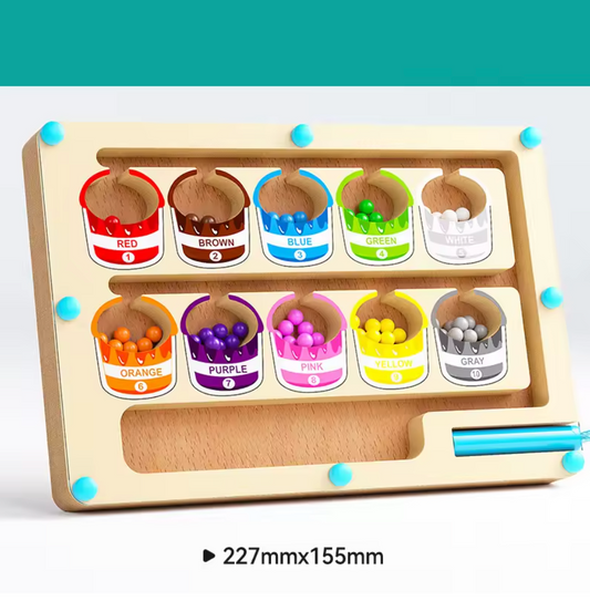 Children's Magnetic Maze - Early Education Puzzle