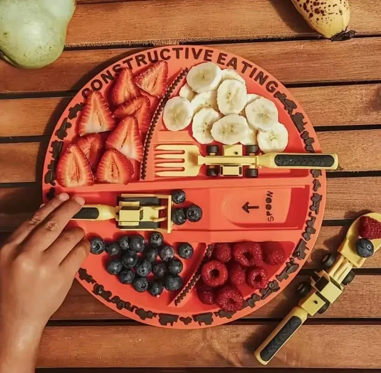 BPA-Free and Food-Safe Kids Dining Tool Set