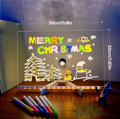 🌟 Glowing LED Drawing Board for Kids -Familysplace™