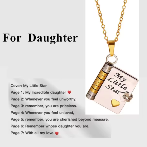 Book Necklace - The Family's Place