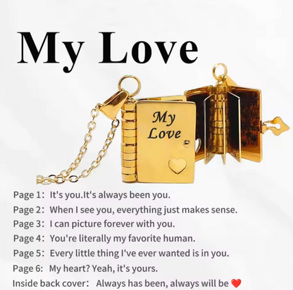 Book Necklace - The Family's Place