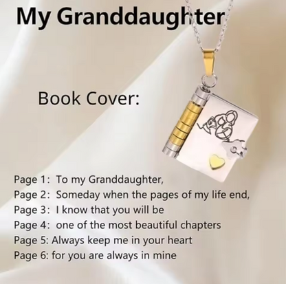 Book Necklace - The Family's Place