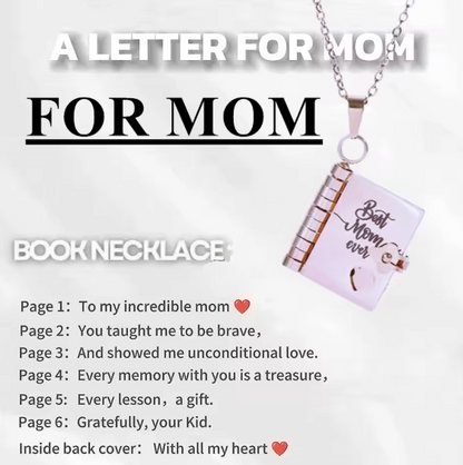 Book Necklace - The Family's Place
