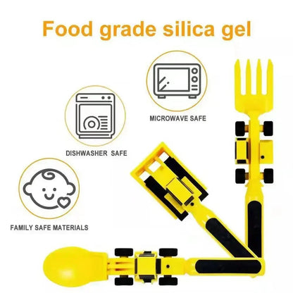 BPA-Free and Food-Safe Kids Dining Tool Set