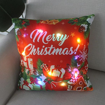 2024 Christmas LED Cushion Cover (45 cm)