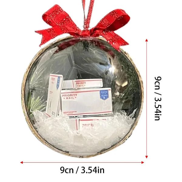 2024 Funny Christmas Tree Box & LED Ornament
