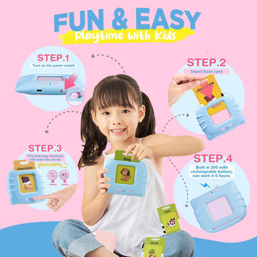 Audible Educator - Early Educational Device + Flashcards (224 CARDS)