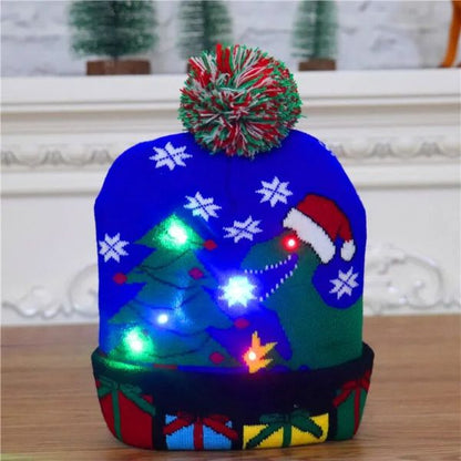 Christmas LED Beanie Knitted Cap