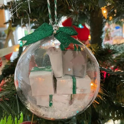 2024 Funny Christmas Tree Box & LED Ornament