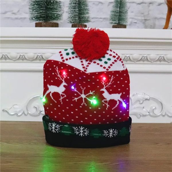Christmas LED Beanie Knitted Cap