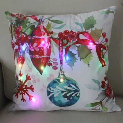 2024 Christmas LED Cushion Cover (45 cm)