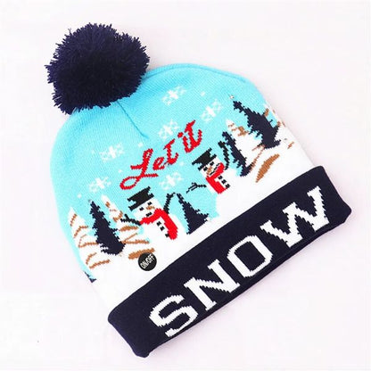Christmas LED Beanie Knitted Cap
