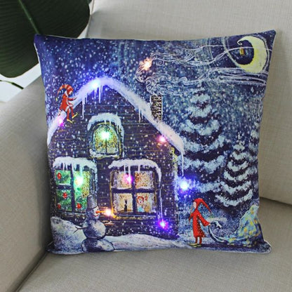 2024 Christmas LED Cushion Cover (45 cm)