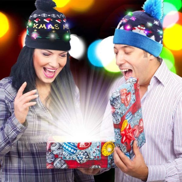 Christmas LED Beanie Knitted Cap