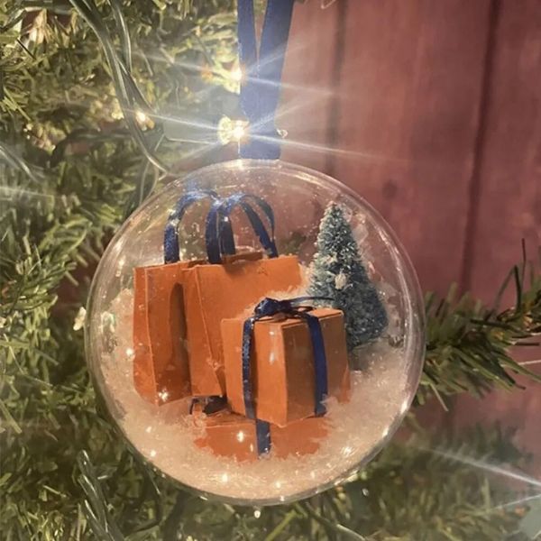 2024 Funny Christmas Tree Box & LED Ornament