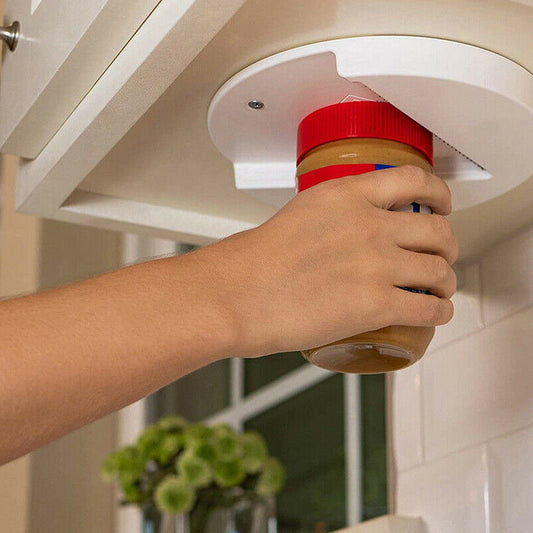 Under-Table Can Opener and Jar Opener