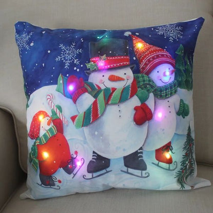 2024 Christmas LED Cushion Cover (45 cm)